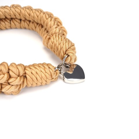Liebe Seele obroża Shibari Bound You II Rope Collar (Lockable) Liebe Seele obroża Shibari Bound You II Rope Collar (Lockable)