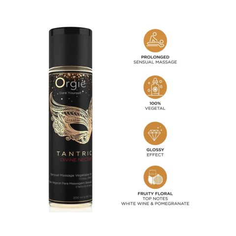 Orgie olejek do masażu Tantric Divine Nectar 200ml Orgie olejek do masażu Tantric Divine Nectar 200ml