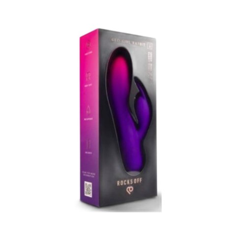 Rocks-Off wibrator króliczek Glo-Girl Rabbit Rocks-Off wibrator króliczek Glo-Girl Rabbit