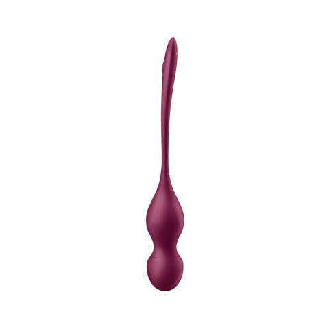 Satisfyer wibrujące kulki Love Birds Vary Connect App wine red Satisfyer wibrujące kulki Love Birds Vary Connect App wine red