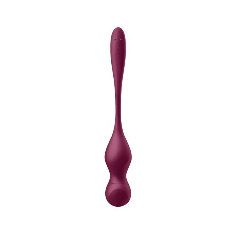 Satisfyer wibrujące kulki Love Birds Vary Connect App wine red Satisfyer wibrujące kulki Love Birds Vary Connect App wine red