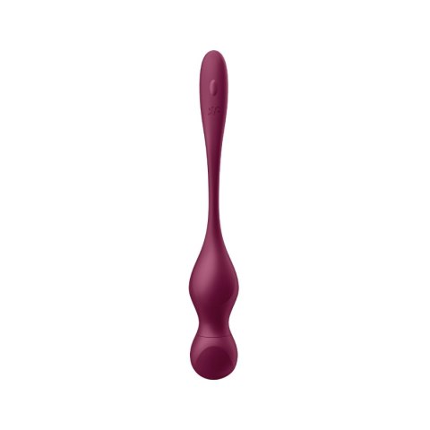 Satisfyer wibrujące kulki Love Birds Vary Connect App wine red Satisfyer wibrujące kulki Love Birds Vary Connect App wine red