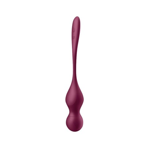 Satisfyer wibrujące kulki Love Birds Vary Connect App wine red Satisfyer wibrujące kulki Love Birds Vary Connect App wine red