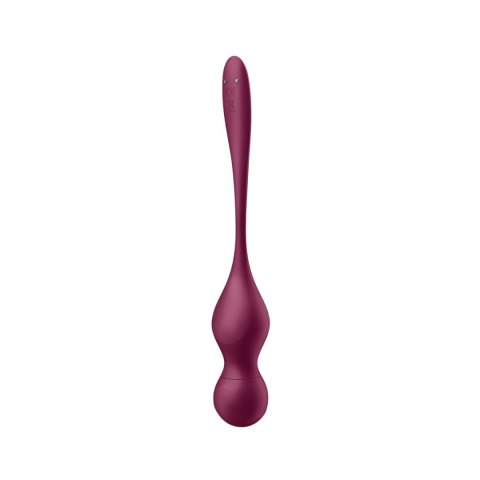 Satisfyer wibrujące kulki Love Birds Vary Connect App wine red Satisfyer wibrujące kulki Love Birds Vary Connect App wine red