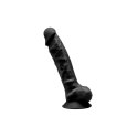 Silexd Silikonowe Dildo 23,7 cm Black