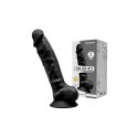 Silexd Silikonowe Dildo 23,7 cm Black