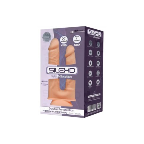 Silexd wibrator Double Penetration Vibration + LRS Flesh Silexd wibrator Double Penetration Vibration + LRS Flesh