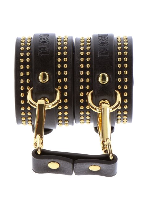 Taboom kajdanki na kostki Vogue Studded Ankle Cuffs Set Taboom kajdanki na kostki Vogue Studded Ankle Cuffs Set