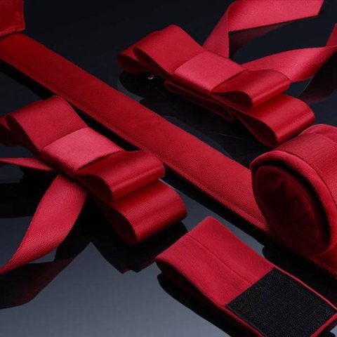 Upko pasy Portable Bowknot Spreader Bar & Restraint Set Upko pasy Portable Bowknot Spreader Bar & Restraint Set
