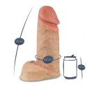 Dildo 29 cm Premium Real Skin Model 1 (11") Flesh Silexd