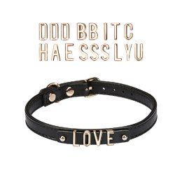 Liebe Seele DIY Choker with 21 Removable Letters