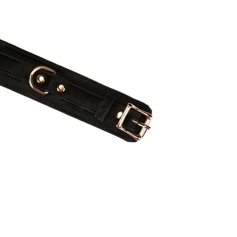 Liebe Seele kajdanki Boudoir Amor Black Ankle Cuffs Liebe Seele kajdanki Boudoir Amor Black Ankle Cuffs