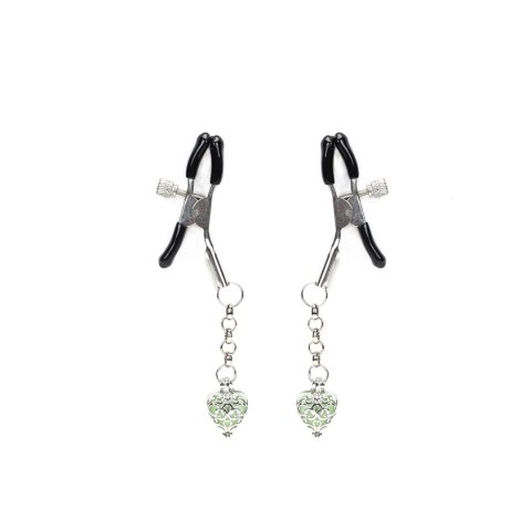Liebe Seele klamerki na sutki Glow-in-dark Nipple Clamps