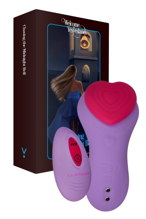 Masażer intymny FairyGasm HeartGem Violet Masażer intymny FairyGasm HeartGem Violet
