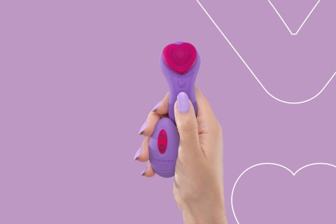 Masażer intymny FairyGasm HeartGem Violet Masażer intymny FairyGasm HeartGem Violet