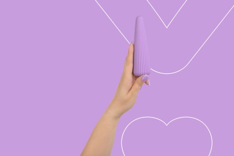 Masażer intymny FairyGasm IcyCone Violet Masażer intymny FairyGasm IcyCone Violet