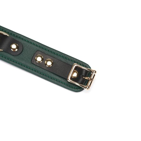 Obroża ze smyczą Mossy Chic Leather Collar with Leash Liebe Seele Obroża ze smyczą Mossy Chic Leather Collar with Leash Liebe Seele