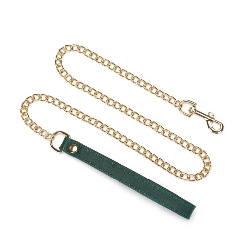 Obroża ze smyczą Mossy Chic Leather Collar with Leash Liebe Seele Obroża ze smyczą Mossy Chic Leather Collar with Leash Liebe Seele