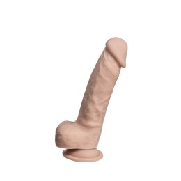 Silexd dildo z przyssawką 21 cm Real Skin Model 1 8