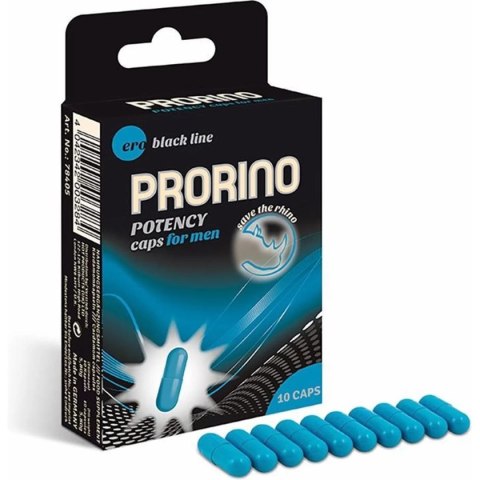Suplement diety na potencję Potency Caps for men 10tabs PRORINO Suplement diety na potencję Potency Caps for men 10tabs PRORINO