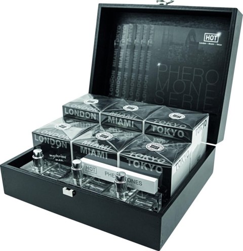 Zestaw dla mężczyzn Pheromone Perfume man 6x30 ml Wood box HOT Zestaw dla mężczyzn Pheromone Perfume man 6x30 ml Wood box HOT