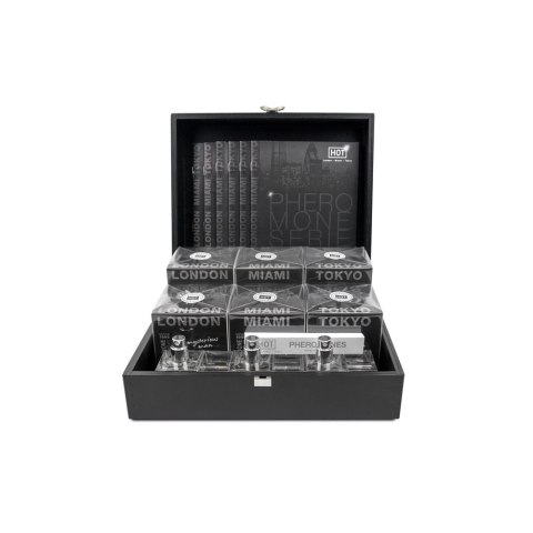 Zestaw dla mężczyzn Pheromone Perfume man 6x30 ml Wood box HOT Zestaw dla mężczyzn Pheromone Perfume man 6x30 ml Wood box HOT