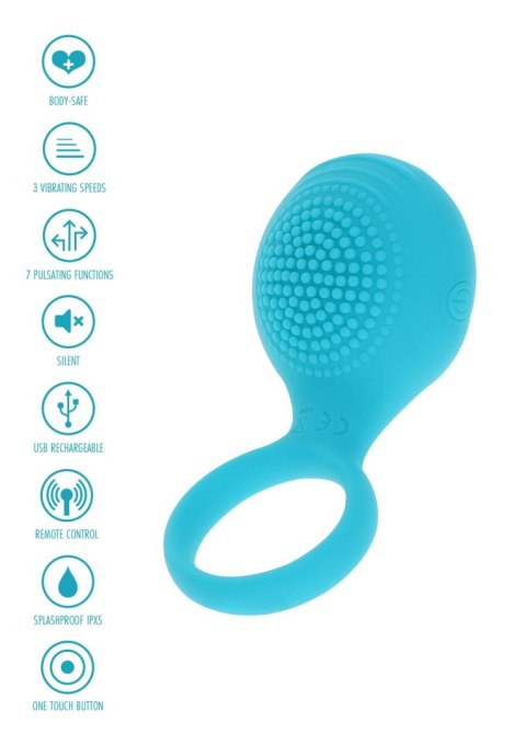 Tickle Brush C-Ring Blue Tickle Brush C-Ring Blue