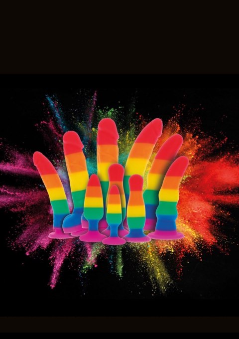 Twink Plug Medium Rainbow Twink Plug Medium Rainbow