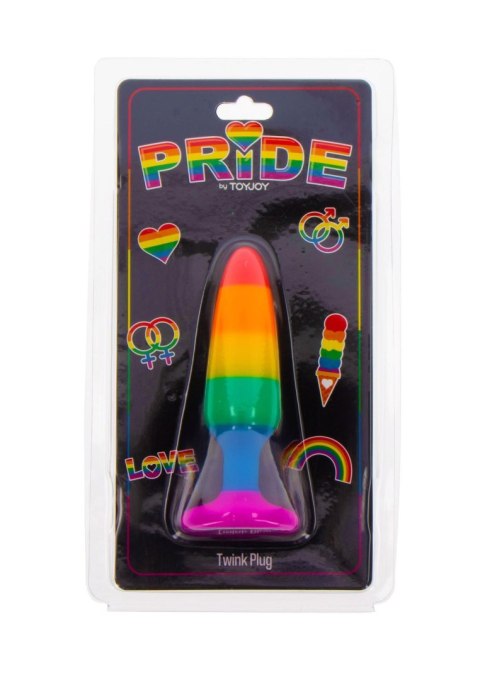 Twink Plug Medium Rainbow Twink Plug Medium Rainbow