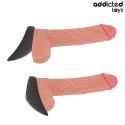 Addicted Toys Pierścień Anatomiczny Łezka Czarny 112x62 mm