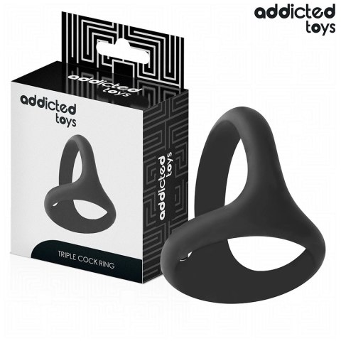 Addicted Toys Potrojny Elastyczny Pierścień Wspierający 58 mm Addicted Toys Potrojny Elastyczny Pierścień Wspierający 58 mm