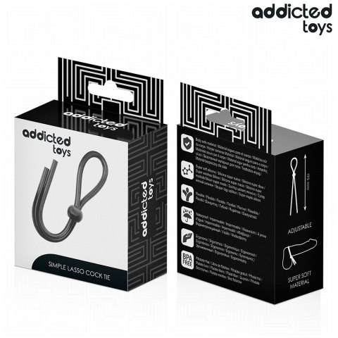 Addicted Toys Single Loop - silikonowa lina regulowana 19,5 cm Addicted Toys Single Loop - silikonowa lina regulowana 19,5 cm