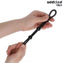 Addicted Toys Triple Loop — silikonowa lina z potrojną pętlą, regulowana 19,5 cm