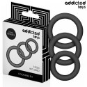 Addicted Toys Zestaw 3 Pierścieni Silikonowych Model 1 - Komfort i Dopasowanie