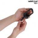 Addicted Toys pierścień wspierający w formie klatki, czarny, 69 mm