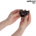 Addicted Toys pierścień wspierający w formie klatki, czarny, 69 mm