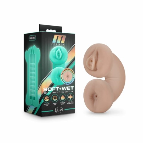 Blush M for Men Soft&Wet Double Trouble Glow - dwustronny model świecący Blush M for Men Soft&Wet Double Trouble Glow - dwustronny model świecący