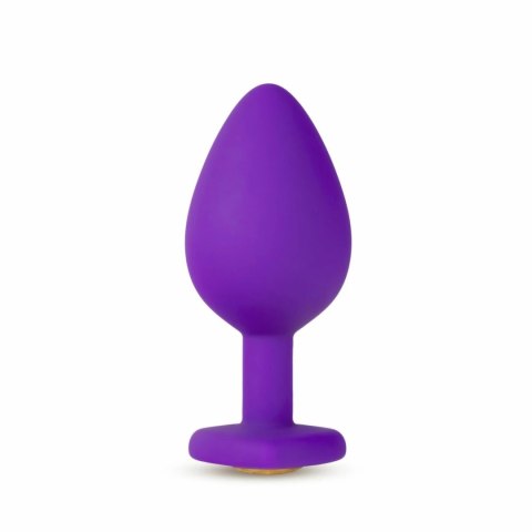 Blush Temptasia Bling Plug Medium fioletowy z ozdobnym kryształem Blush Temptasia Bling Plug Medium fioletowy z ozdobnym kryształem