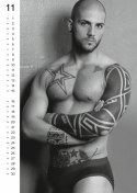 Calendario Pin-up Men 2025 - wyjątkowy kalendarz ścienny A3 kolorowy