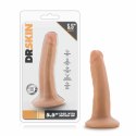 Dr. Skin Model 5.5" Vanilla - Akcesorium Intymne z Przyssawką