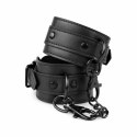 EasyToys Kajdanki Regulowane Skora Syntetyczna Czarny 18-28 cm