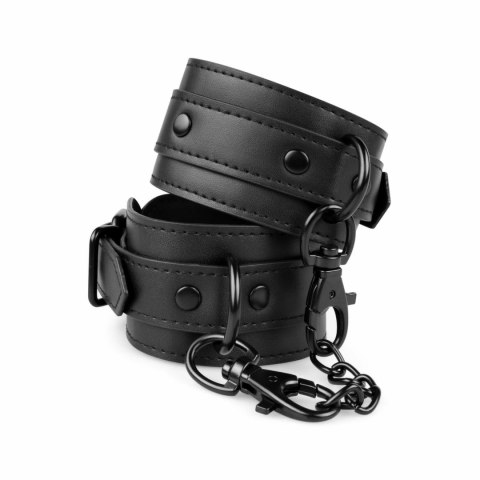 EasyToys Kajdanki Regulowane Skora Syntetyczna Czarny 18-28 cm EasyToys Kajdanki Regulowane Skora Syntetyczna Czarny 18-28 cm