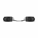 EasyToys Kajdanki Regulowane Skora Syntetyczna Czarny 18-28 cm