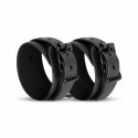 EasyToys Kajdanki Regulowane Skora Syntetyczna Czarny 18-28 cm