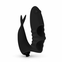 EasyToys Wibrujący Nakładka na Palec Czarny Silikonowy Model Ergonomiczny