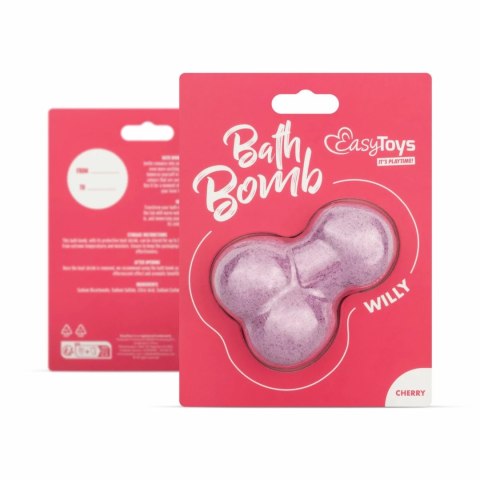 Love to Love Bath Bomb Cherry - Kula do Kąpieli o Wiśniowym Zapachu Love to Love Bath Bomb Cherry - Kula do Kąpieli o Wiśniowym Zapachu
