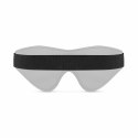 Ouch! Black Classic Mask - Opaska na Oczy z Ekoskory, Regulowana