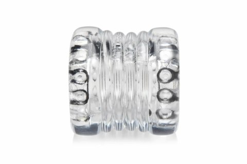 XR Brands Ball Stack Transparent - elastyczny pierścień dystansujący TPE XR Brands Ball Stack Transparent - elastyczny pierścień dystansujący TPE