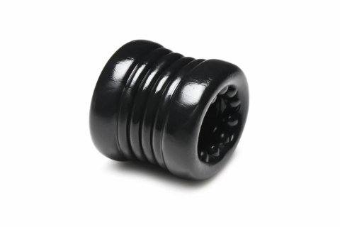 XR Brands Ball Stack anatomiczny pierścień elastyczny TPE czarny XR Brands Ball Stack anatomiczny pierścień elastyczny TPE czarny