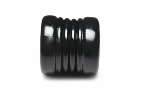 XR Brands Ball Stack anatomiczny pierścień elastyczny TPE czarny XR Brands Ball Stack anatomiczny pierścień elastyczny TPE czarny